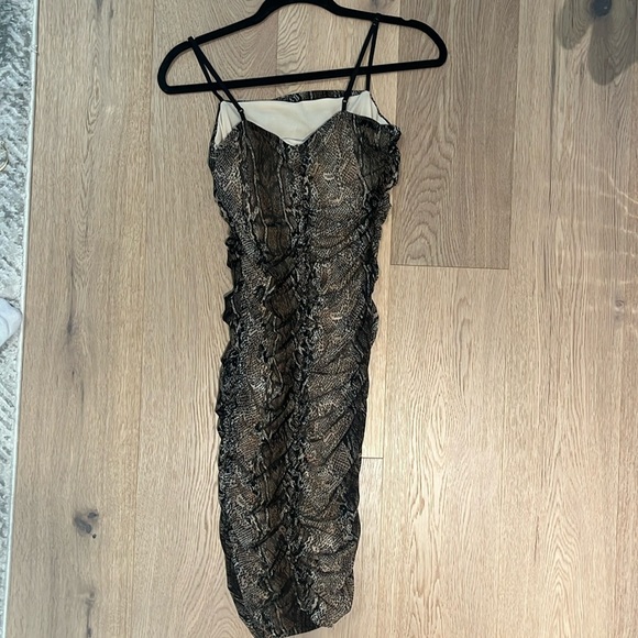 Sabora mini dress in snake - Picture 2 of 2